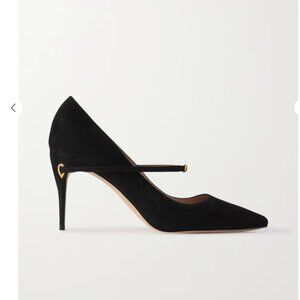 Jennifer Chamandi Lorenzo 85 suede pumps
